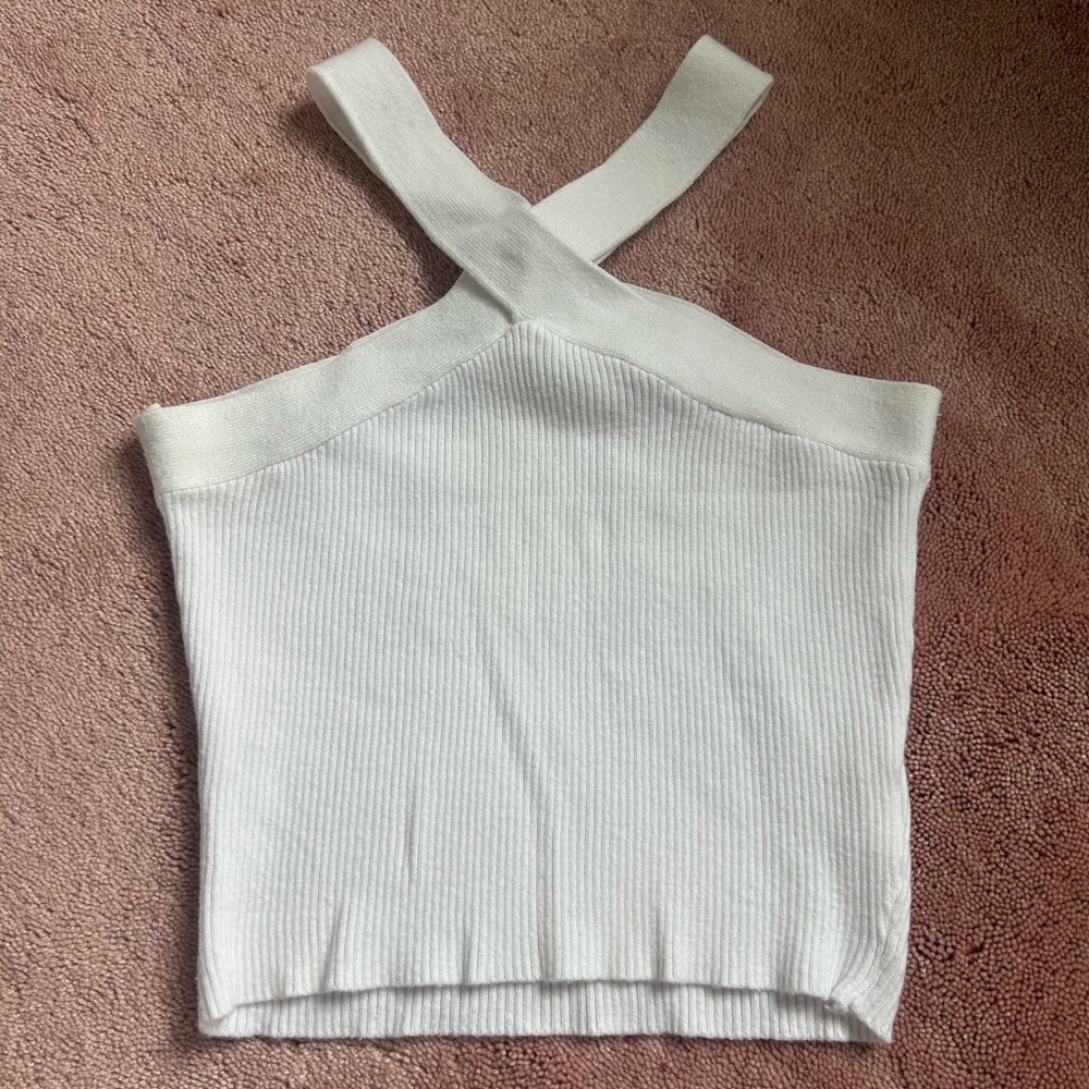 Amazon criss cross crop top